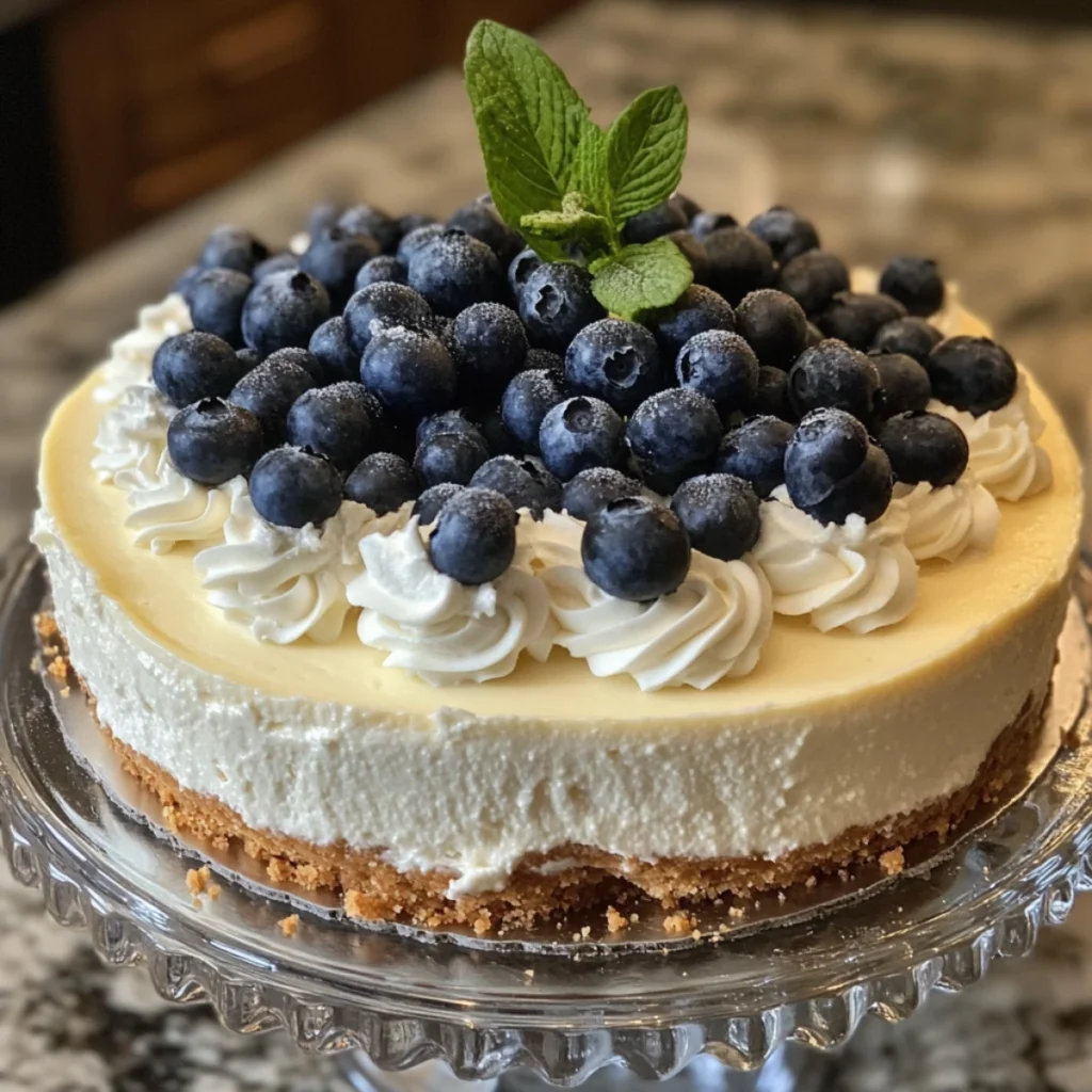 3 ingredient no bake cheesecake