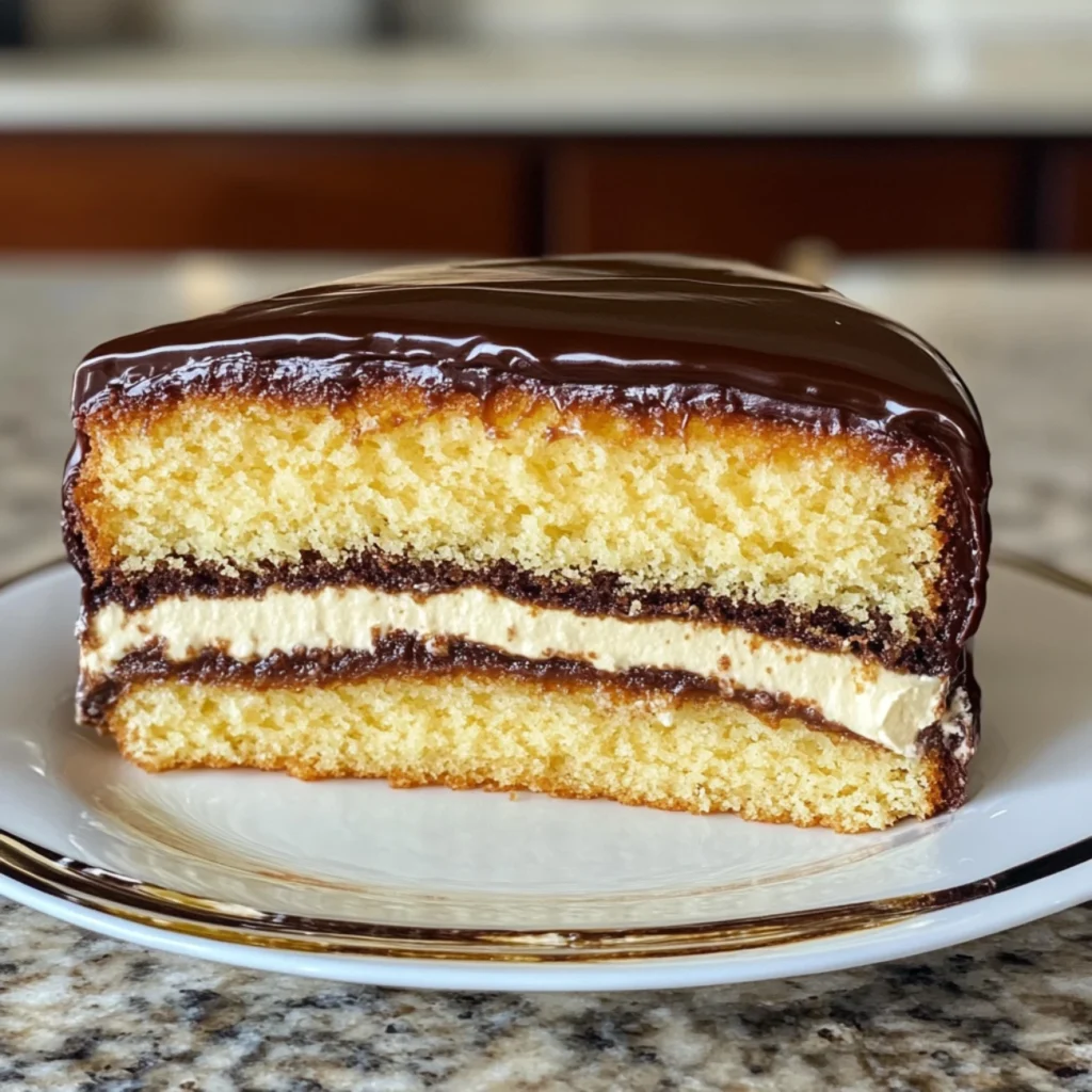 Decadent Boston Cream Cake Recipe You’ll Love