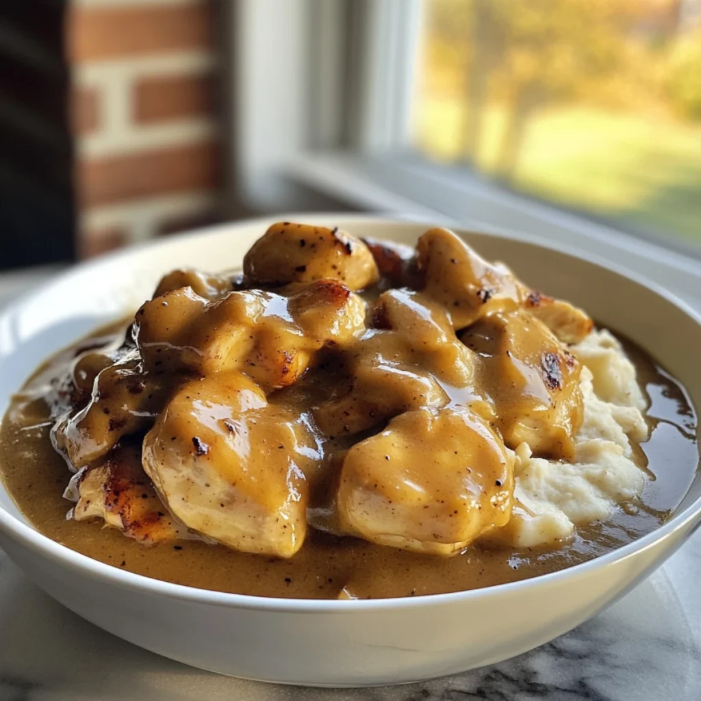 chicken and gravy recipe