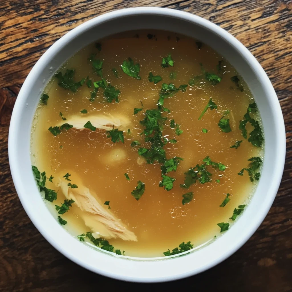 chicken broth recipe