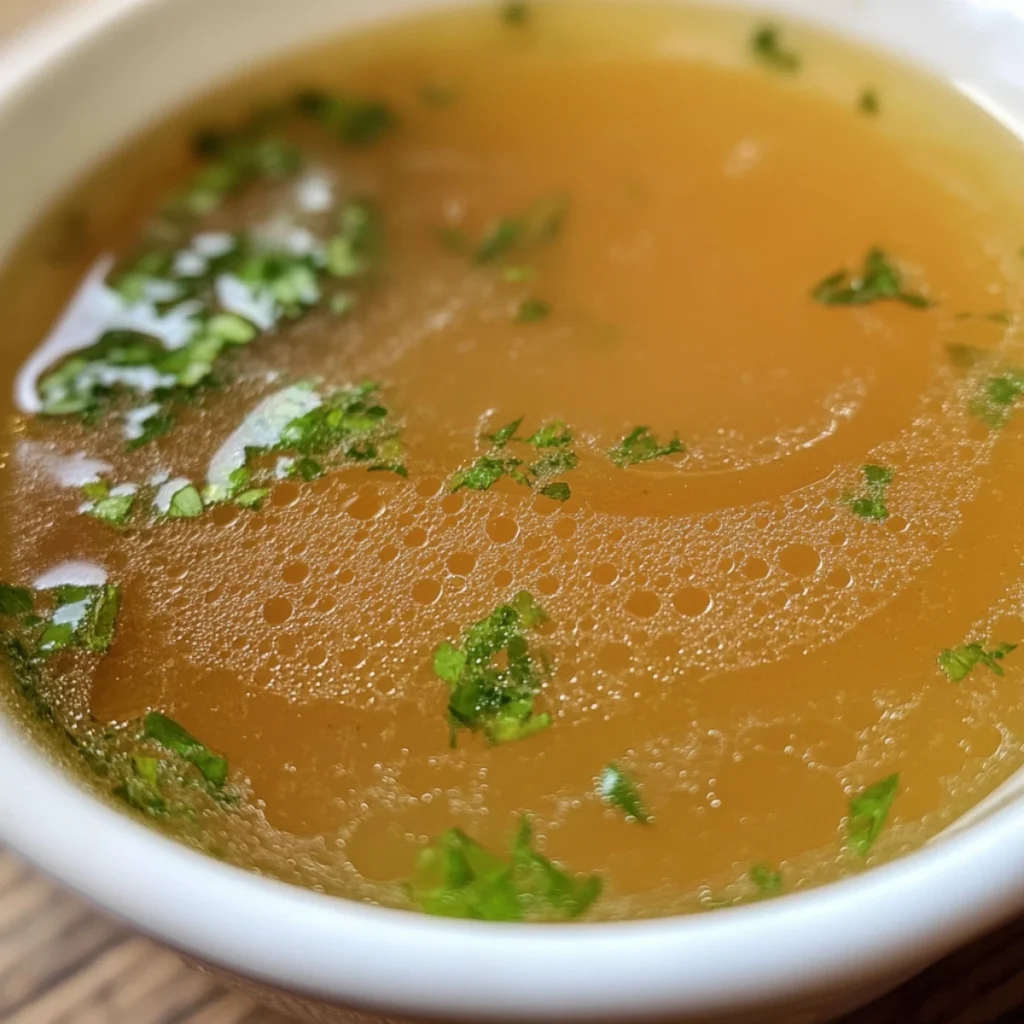 chicken broth recipe