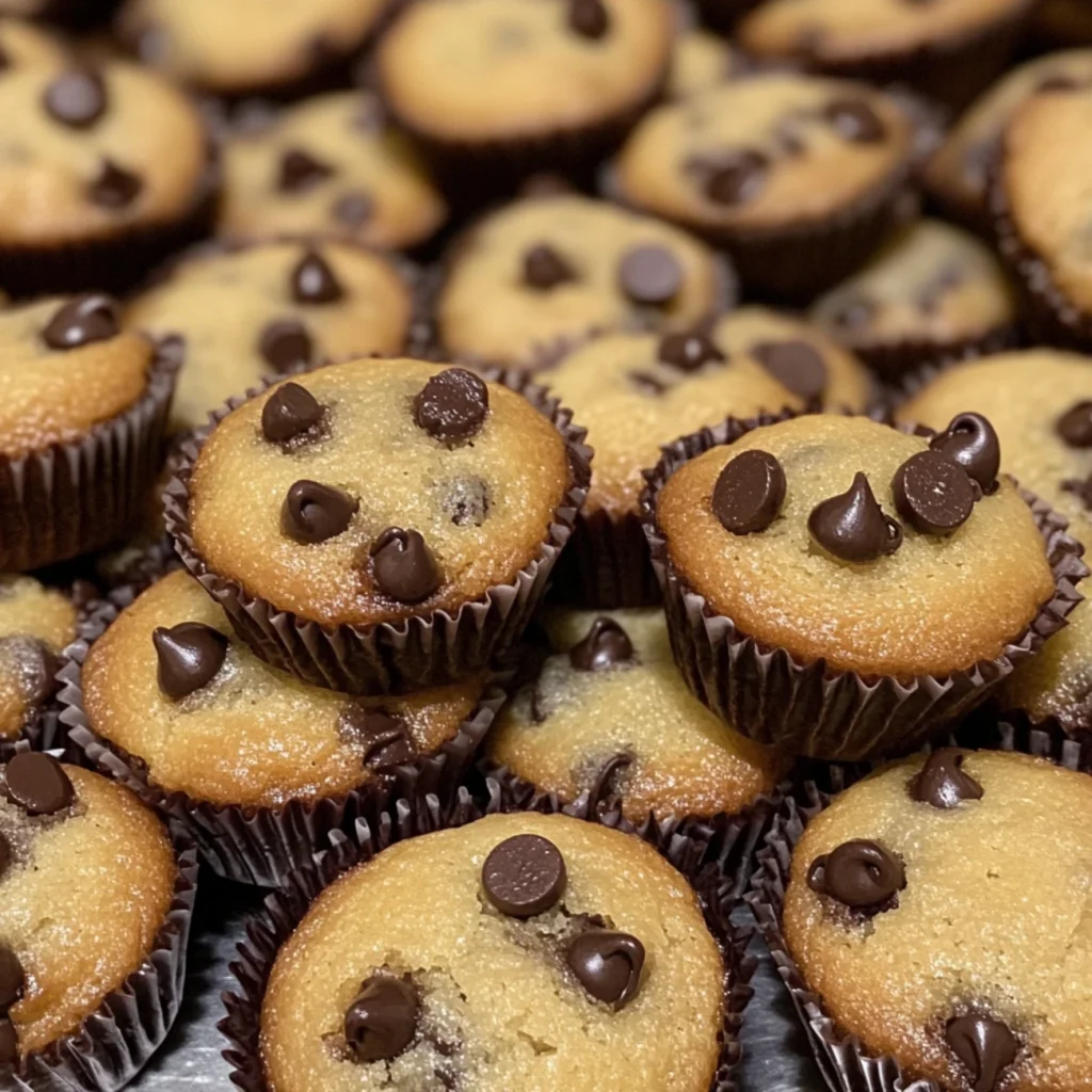 Easy Mini Chocolate Chip Muffins Recipe