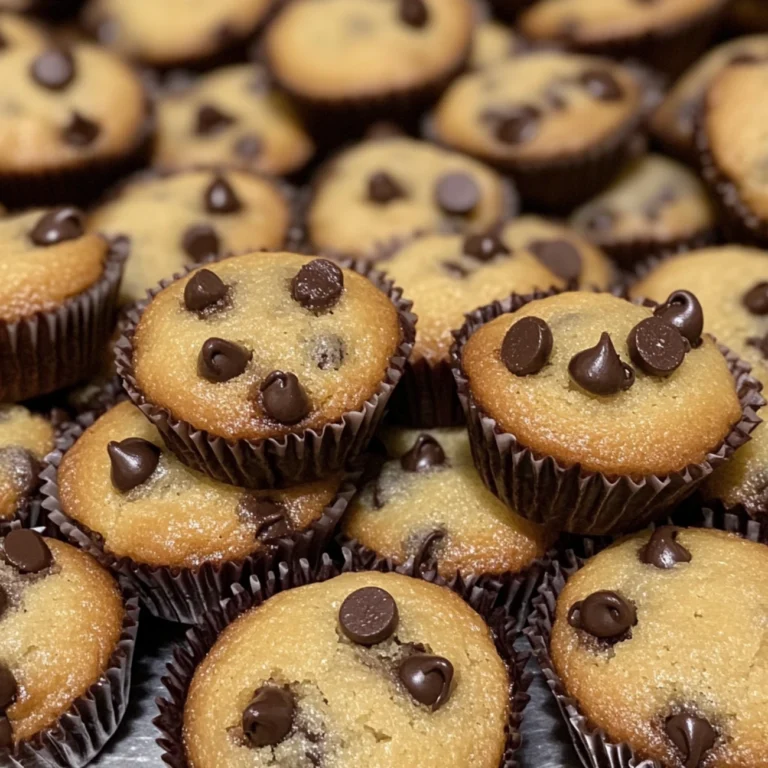 Easy Mini Chocolate Chip Muffins Recipe