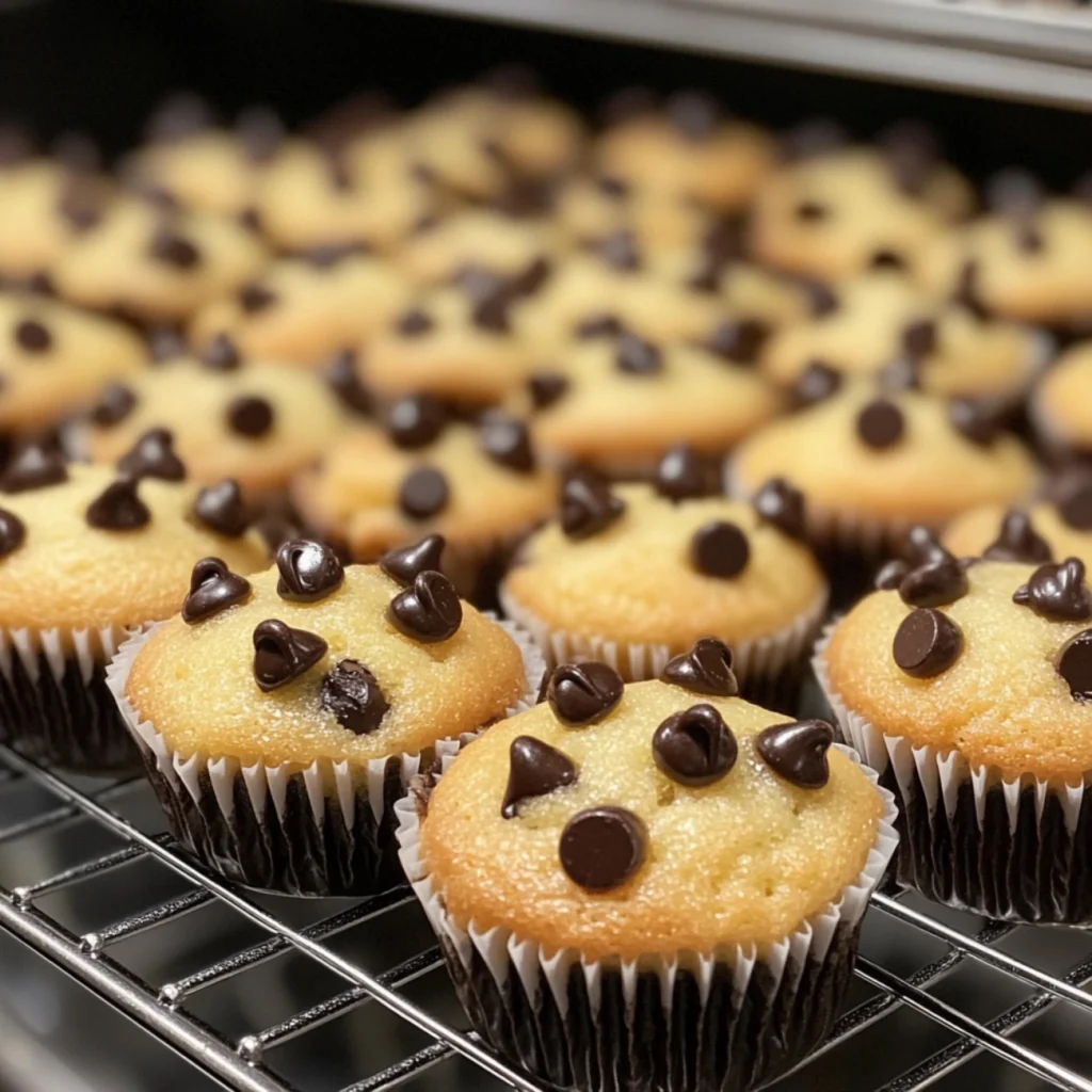 mini chocolate chip muffins