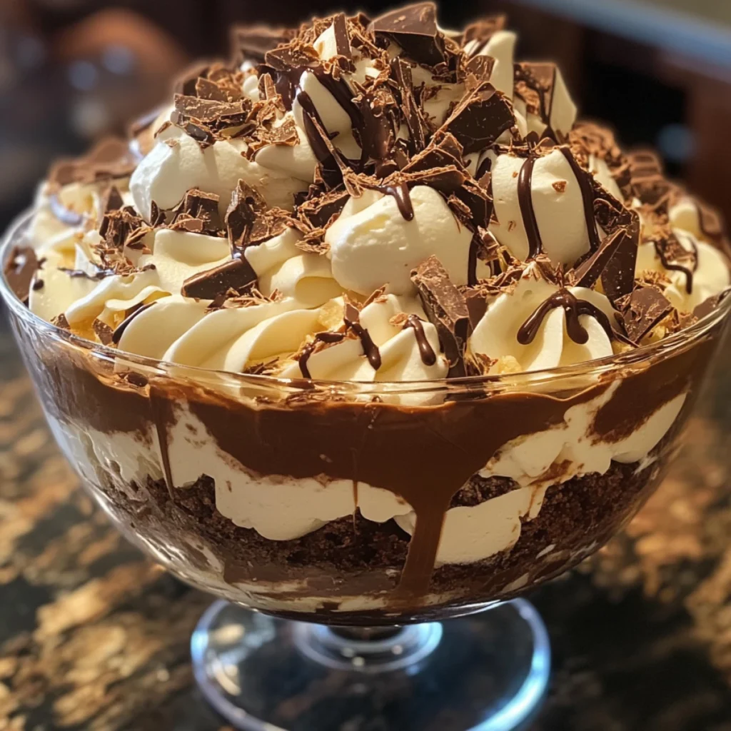 Irresistible Baileys Chocolate Cheesecake Trifle Recipe